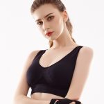 Low net sports bra