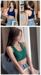 Font Four Button Nursing Bra - Image 8