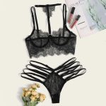 White tranparent set