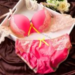 Two layer bra panty set